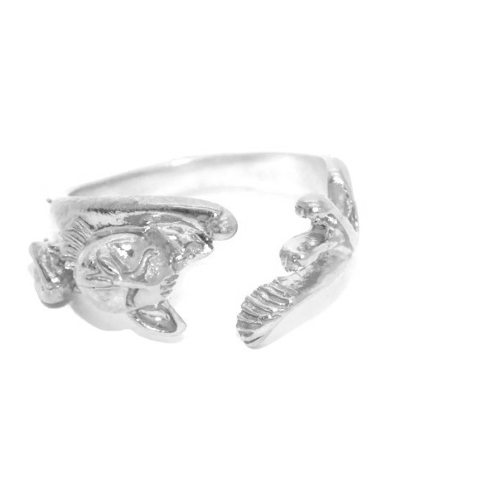 .925 Stretching Cat Sterling Silver Pendant Charm